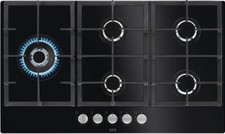 AEG HKB95820NB 86cm Gas Hob In