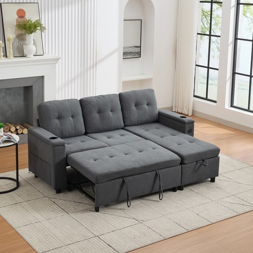 Shaped pull out sleeper - out,