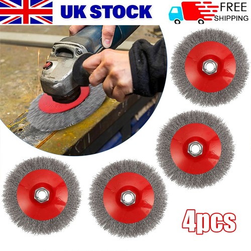 4pcs 115mm rotary steel - 115mm,