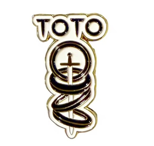 Toto africa metal enamel pin - metal,