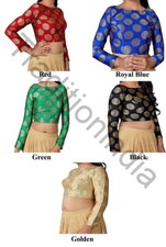 Readymade Brocade Silk Saree