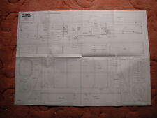RC Model World Plans of the Cutlass a semi scale 50's jet model 58" span
