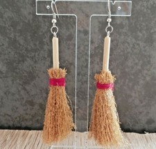 Witch Handmade Straw Broom