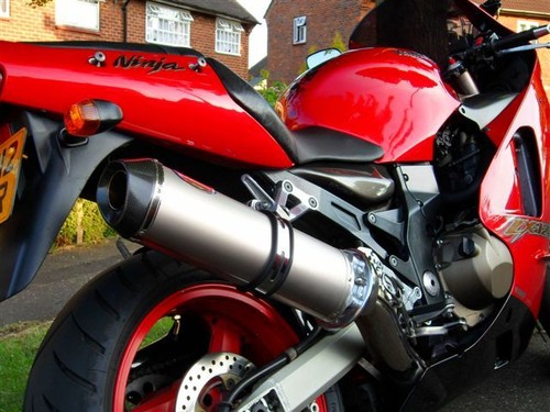 Kawasaki zx12r titanium - titanium, oval