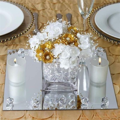 Wide square mirrors party - wide,