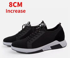 Elevator Shoes Height Increase Shoes Men Sneakers Height Increasing Insole 8CM