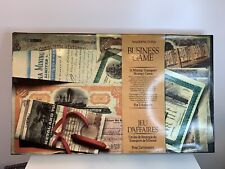 The Business Game Board Game Waddington's 1969 Couple Of Pieces Missing