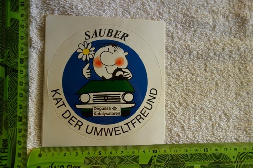 Old sticker car motorcycle - car,