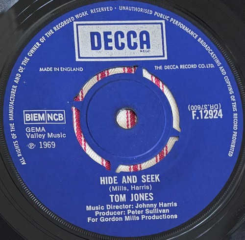 Tom jones hide and - jones:, seek