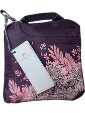 Radley London Botanical Foldaway Tote Bag Women's Purple Floral Nylon Packable
