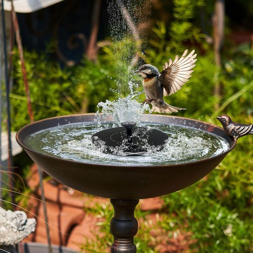 Solar powered fountain water - solar,