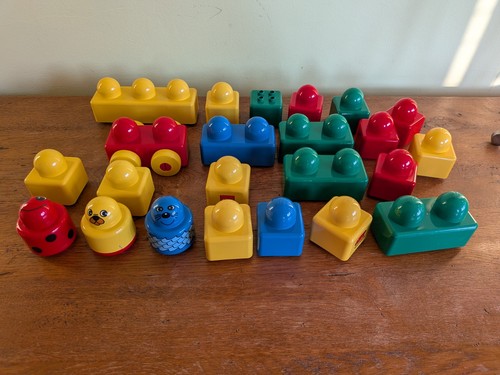 Duplo primo bricks - primo, rattles