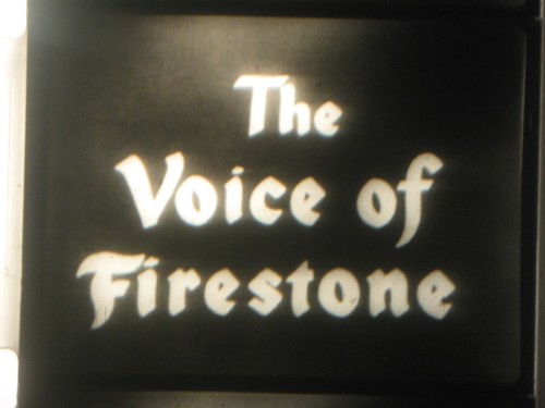 The voice firestone 16mm - "the,