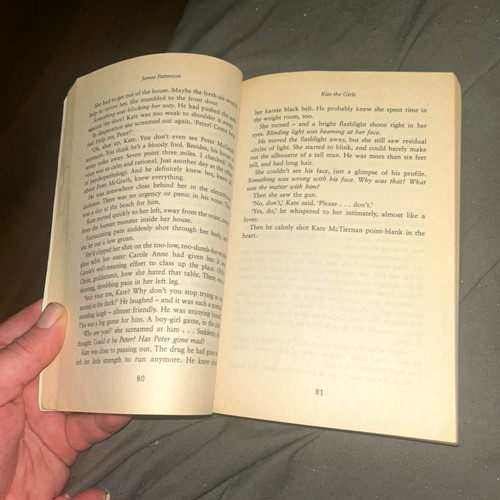 James patterson kiss the - the, girls