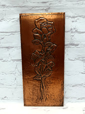 Vintage Folk Art Wall Plaque