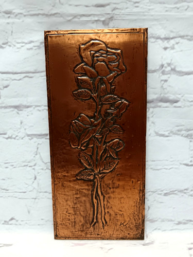 Vintage folk art wall - vintage,