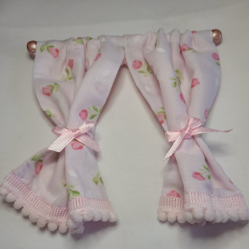 Dolls house curtains 12th - house,