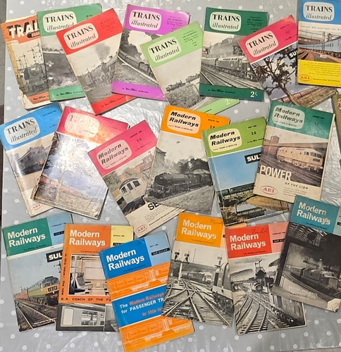Trains illustrated and modern - trains,