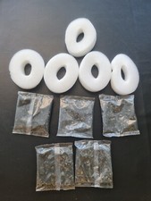 5 X Compatible Biorb Aquarium Filter Service Kit  Refill Biube Life Replacement
