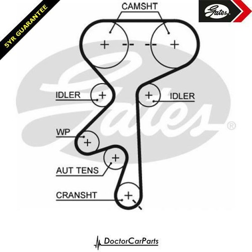 Cam timing belt for - for, vauxhall