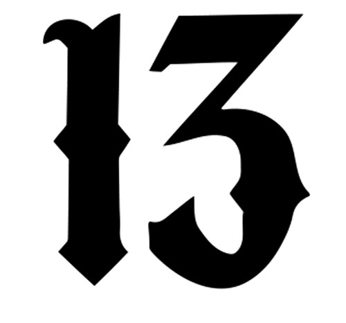 Number lucky vinyl decals - number,
