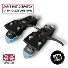 2 x Black Headshells With