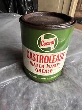 Castrol Castrolease Water Pump Grease Vintage Can