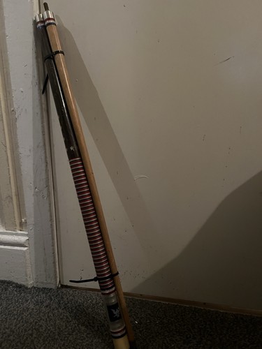 Vintage pool snooker cue with - snooker,