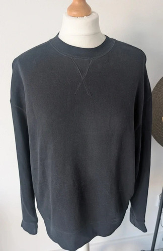 140 sunspel loopback black - sunspel,