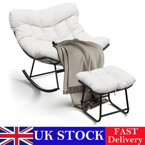 Oversized rocking chair with - oversized,