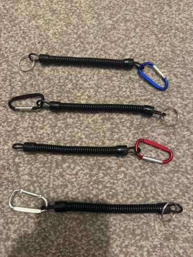 Coiled lanyard tether bundle - coiled,