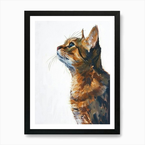 Manx cat painting art print - cat, 1