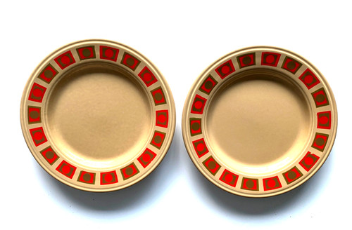 Pair mid century staffordshire - pair,