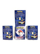 POKEMON 2 PLAYER STARTER SET SHADOWLESS -ORIGINAL PACKAGING FOR DISPLAY NO CARDS