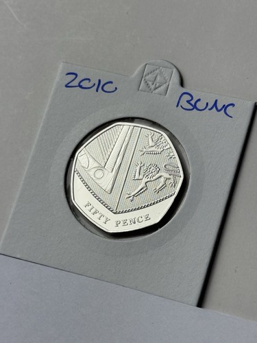 2010 shield 50p uncirculated - 2010,