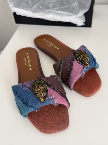 Kurt geiger london denim mules - kurt,