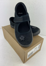 Clarks Girl's Hopper Go Black