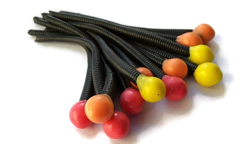 Floating black worm egg white - worm,