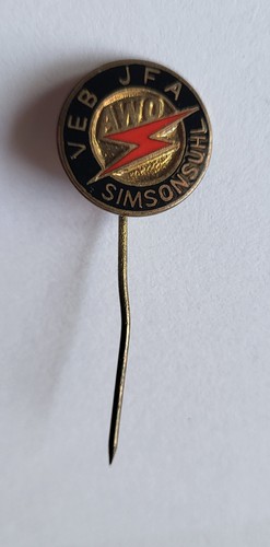 Vintage enamel simson suhl awo - vintage,