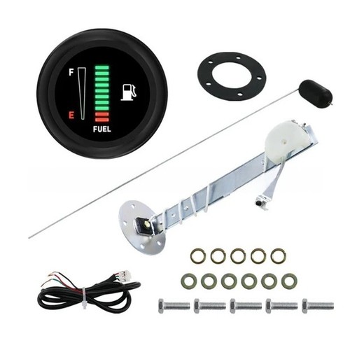 52mm led fuel meter gauge - meter, kit