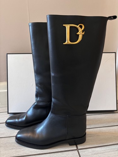 Dsquared2 flat boots - dsquared2, d2