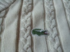 Mens Large Lacoste V Neck