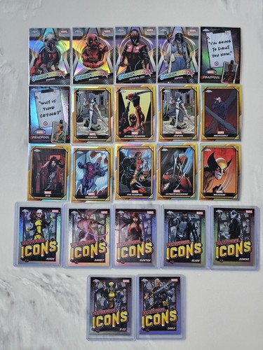 Topps chrome deadpool bundle - chrome,