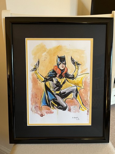 Batgirl original art - batgirl,