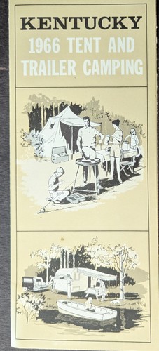 Vintage 1966 kentucky - kentucky, tent