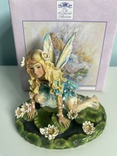 Christine Haworth Faerie Poppets Among the Waterlilies Boxed & COA