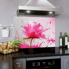 Glass Splashback Kitchen Tile