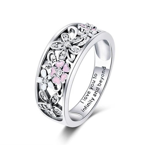 Flower ring love - ring, i