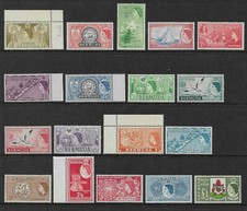 Bermuda 1953 sg135 150 set - 1953-62,