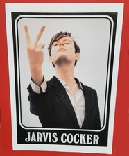 PULP Poster Jarvis Cocker 1990's Vintage UK Retail rare 90cm x 64cm Last 1 MInt-